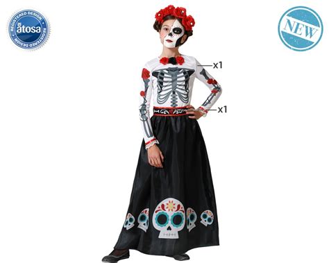 Disfraz Infantil Esqueleto 2916 Atosa Halloween Cualquier Disfraz