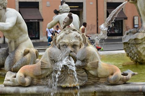 Fontana Del Moro 16th Cent Piazza Navona 9 Richard Mortel Flickr