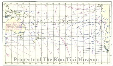 A Map Of The Kon Tiki It Ran Aground In Raroia In The, 57% OFF