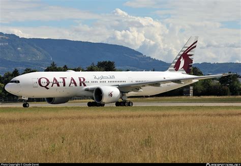 A7 BBF Qatar Airways Boeing 777 2DZLR Photo By Claude Davet ID