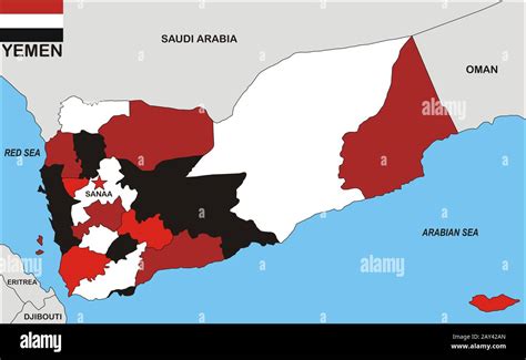 Yemen Map Hi Res Stock Photography And Images Alamy