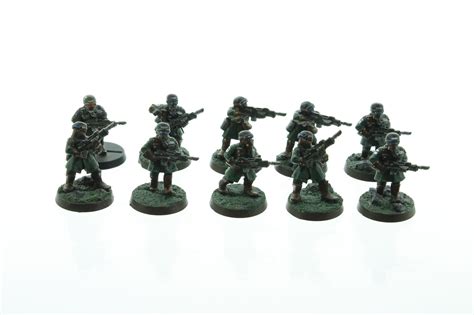 Warhammer 40.000 Armageddon Steel Legion Squad | WHTREASURY