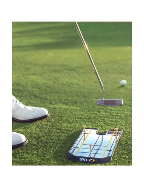 Sklz 12” Portable True Line Golf Alignment Training Practice Putting