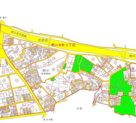 神奈川県川崎市宮前区の住居表示による住所変更 2018年11月実施 住所データ・郵便番号データの日本基盤データベース