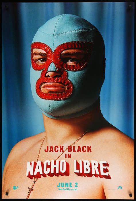 Nacho Libre 2006 One Sheet Movie Poster Original Film Art Vintage