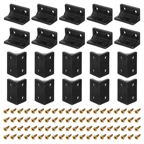 Pack Degree Plastic Corner Braces X X Mm Angle Brackets With