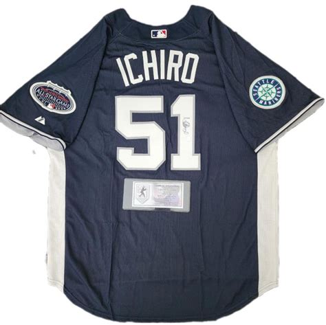 已售出鈴木一朗 Ichiro 西雅圖水手 親筆簽名球衣 2008明星賽 All Star Game Yahoo奇摩拍賣