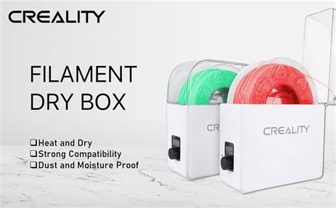 Creality 3D Printer Filament Dryer Box Keep Filament Dry During 3D