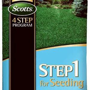 Get Scotts Best Step Annual Lawn Care Program For Seeding Covers