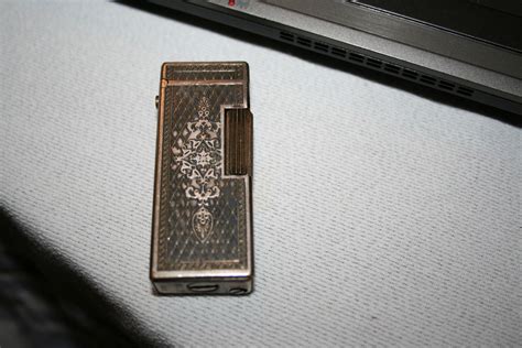 WIN * ENGRAVED BUTANE LIGHTER * VINTAGE 80'S * SILVER/PEWTER ...