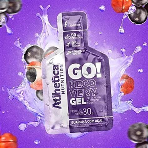 Go Energy Now Gel Guaraná Açai 30g Atlhetica Nutrition Atlhetica