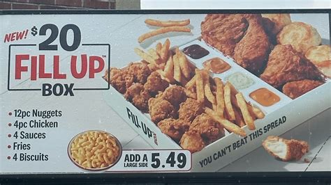 Kfc Fill Up Box Youtube