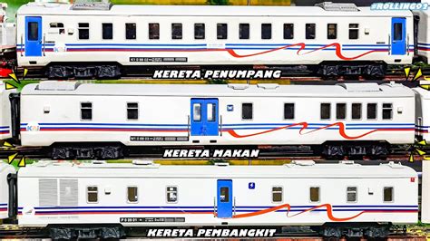 ROLLING92 Rangkaian Miniatur Kereta Api Full Kaca Pesawat Mirip