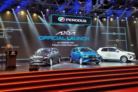 Perodua Has Collected Bookings For Axia Autoworld My