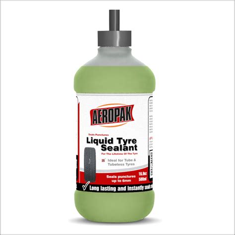 Organic Polymer Rubber Tire Repair Liquid Waterproof Ml For