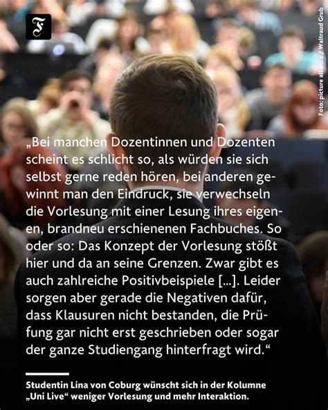 Frankfurter Allgemeine On Twitter Studentin Lina Hat Genug Von