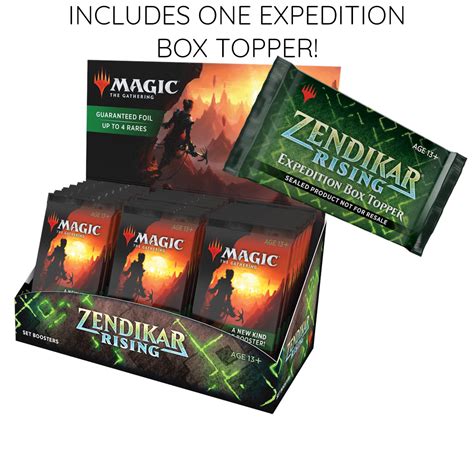 Zendikar Rising Set Booster Display Box Magic The Gathering Poromagia