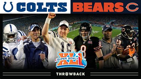 The Weirdest Super Bowl QB Matchup! (Colts vs. Bears, Super Bowl 41 ...