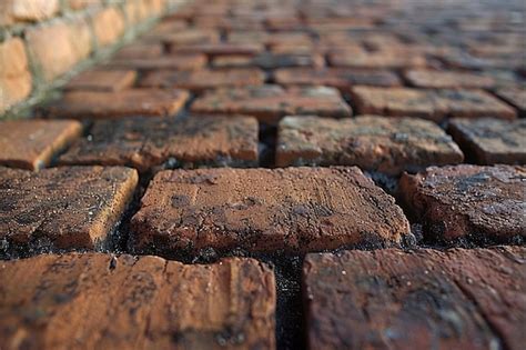 Premium Photo | Brick Wall Texture with Mortar