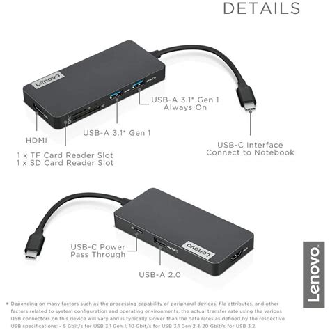 Lenovo USB C Hub 7 in 1 Price in Nepal