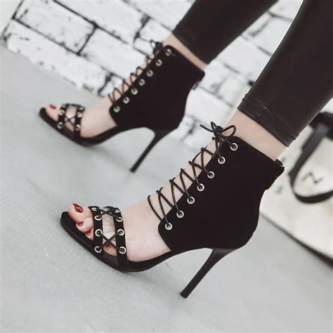 2019 New High Heel Roman Sandals High Heel Shoes Women Pumps Summer