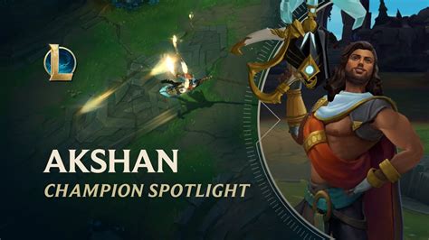 Champion Spotlight Akshan Gameplay League Of Legends YouTube