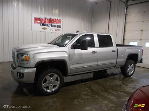 2015 Quicksilver Metallic Gmc Sierra 2500hd Denali Crew Cab 4x4 93524404 Car