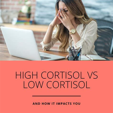 High Cortisol Vs Low Cortisol