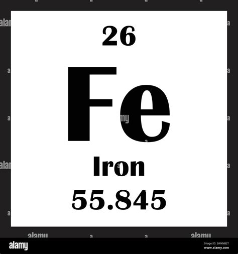 Iron Chemical Element Hi Res Stock Photography And Images Alamy