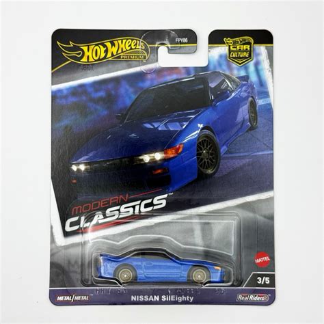 風火輪 金標 Hot Wheels Premium 汽車文化 現代經典 Nissan SilEighty 雪爾 碓冰 蝦皮購物