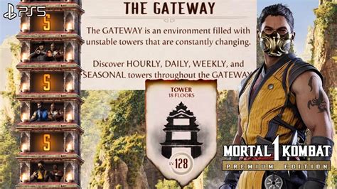 The Gateway Mortal Kombat Seasonal Tower Mk Mk Scorpion Gameplay