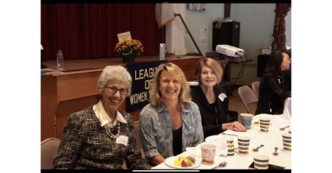 Ridgewood League Of Women Voters Hosts Annual Luncheon With Maya Van