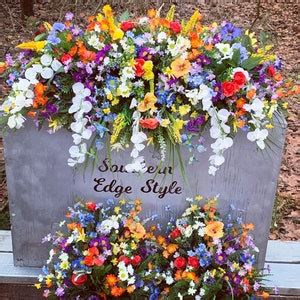 Customizable Spring Cemetery Saddle Extra Large Headstone Saddle