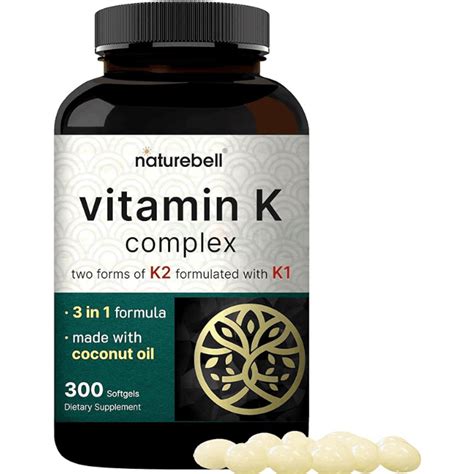 NatureBell Vitamin K Complex 300 Capsules Arogga Online Pharmacy