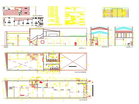 Plano De Permiso Vivienda En Autocad Cad Kb Bibliocad The Best Porn