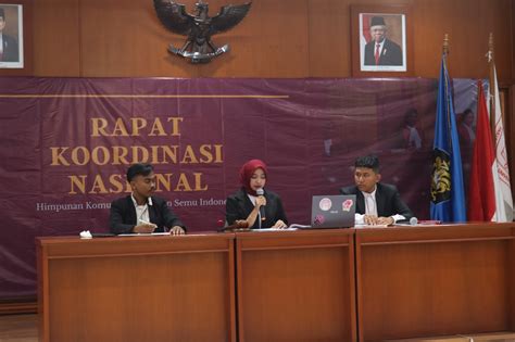 Kegiatan Rapat Kordinasi Nasional Himpunan Komunitas Peradilan Semu