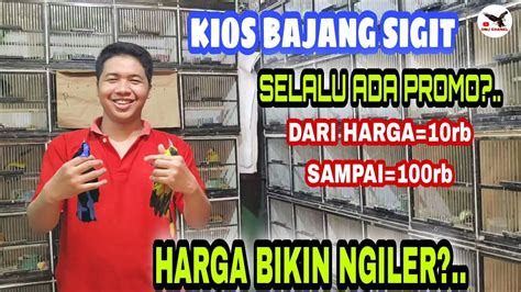 Update Harga Burung Terbaru Pasar Pramuka Kios Bajang Sigit Lantai