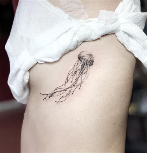 Jellyfish Tattoo Simple Printable Computer Tools