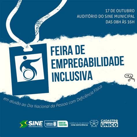 Prefeitura De Campina Grande Realiza Feira De Empregabilidade Inclusiva