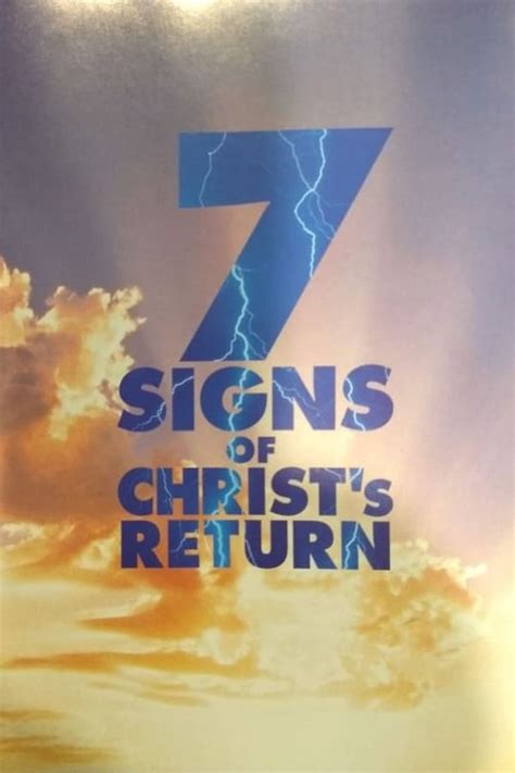 7 Signs of Christ's Return (1997) — The Movie Database (TMDB)