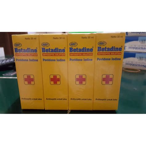 Jual Betadine 30ml Shopee Indonesia