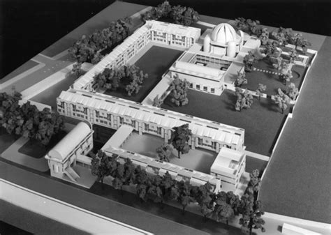 New Hall, Cambridge: model of proposed scheme | RIBA pix