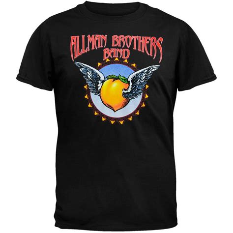 Allman Brothers Allman Brothers Flying Peach T Shirt Medium