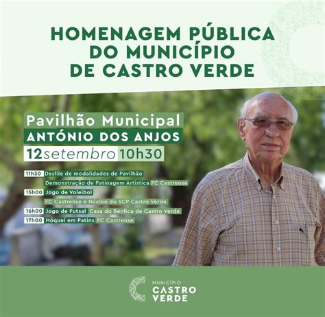 Rádio Castrense Castro Verde promove Homenagem a António dos Anjos