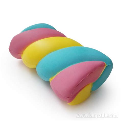 Twisted Marshmallow Squishies Toys Jumbo Scent Slow Rising Sponge Candy ...