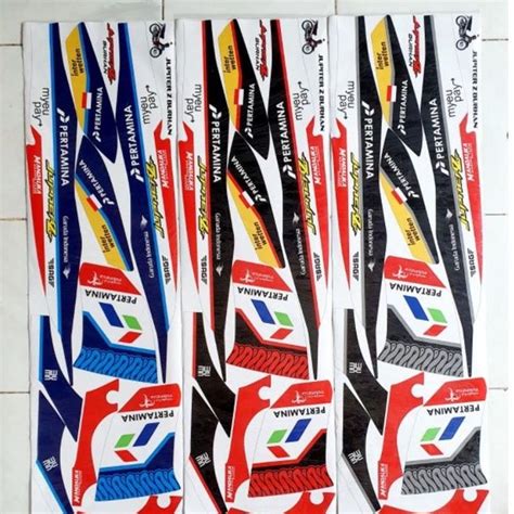 Jual Striping Variasi List Stiker Motor Yamaha Jupiter Z Lama Burhan