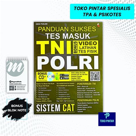 Jual Buku Psikotes Tni Polri Panduan Sukses Tes Masuk Tni Polri Sistem