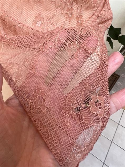 Vintage Sexy Flesh Tone Netting Body Suit Xs Nude To Gem