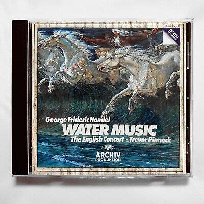 Handel: Water Music Trevor Pinnock CD 1983 DGG English Concert ...