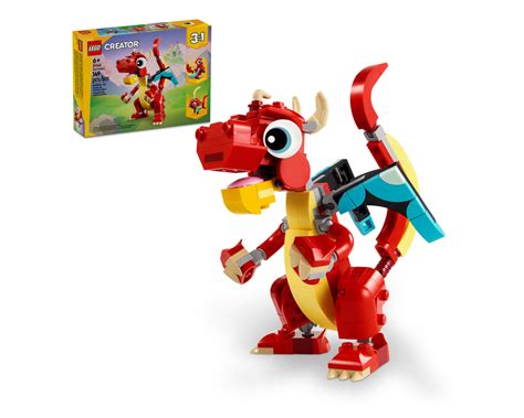 Lego Set 31145 1 Red Dragon 2024 Creator Creator 3 In 1